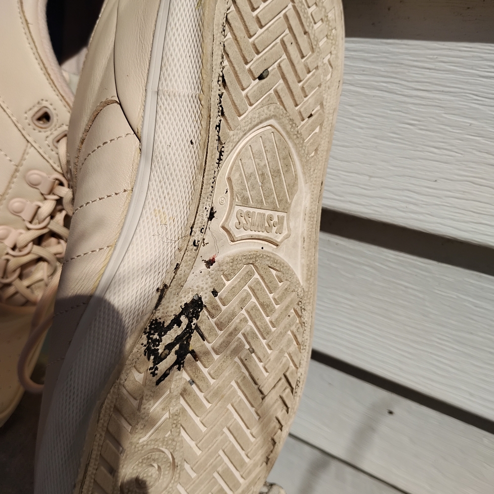 K-Swiss Tan Court-Style Sneaker Insole View - Picture 5 of 8